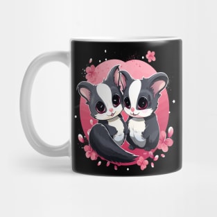 Sugar Glider Couple Valentine Mug